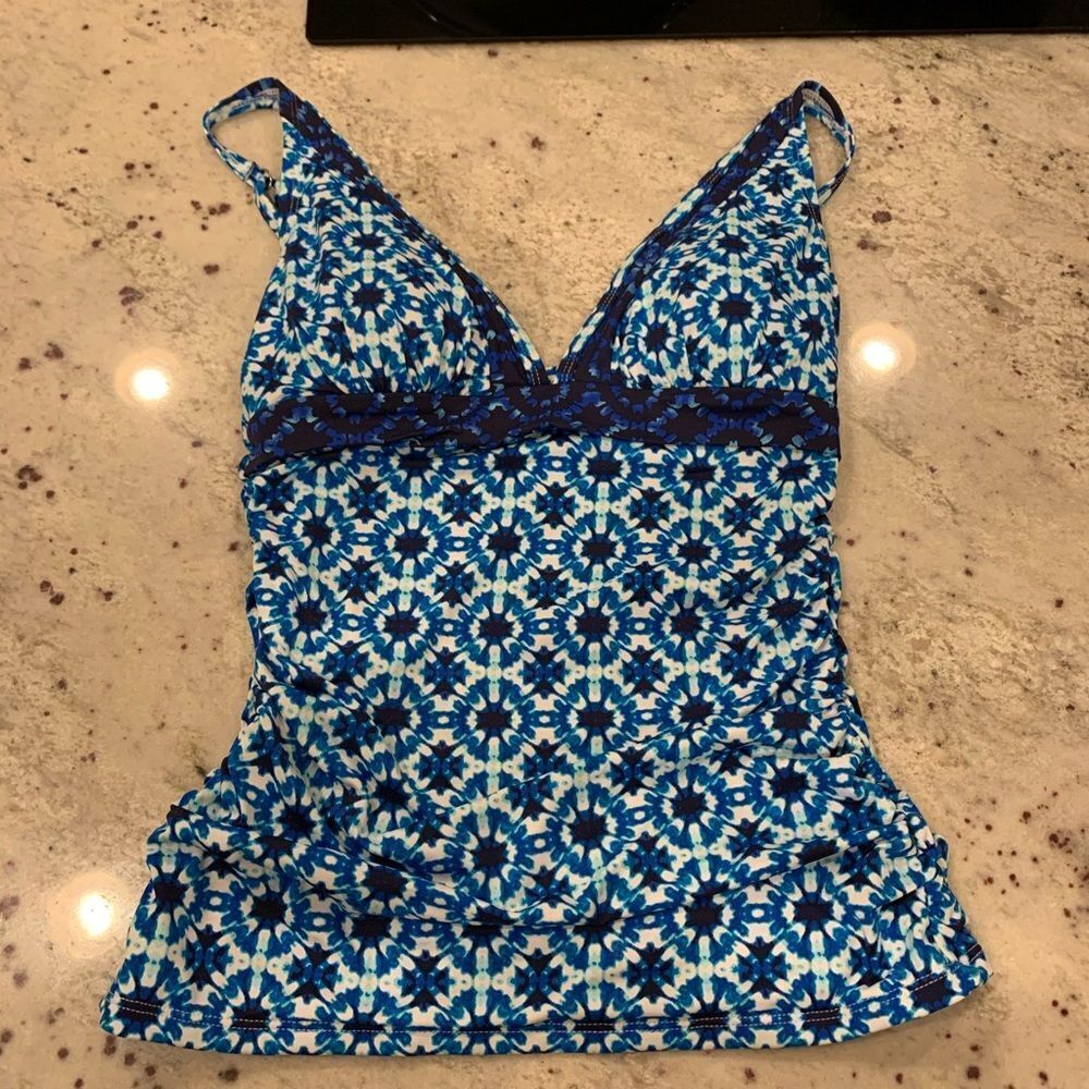 Tommy Bahama Tie Dye Tankini Top sz XST